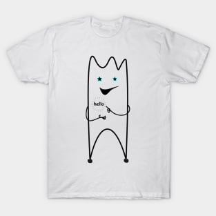 Beautiful flork says hello to you T-Shirt